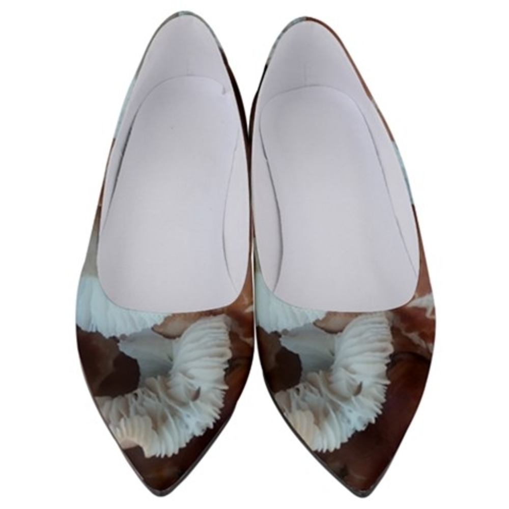 Elegant Brown and Cream Women's Shoes